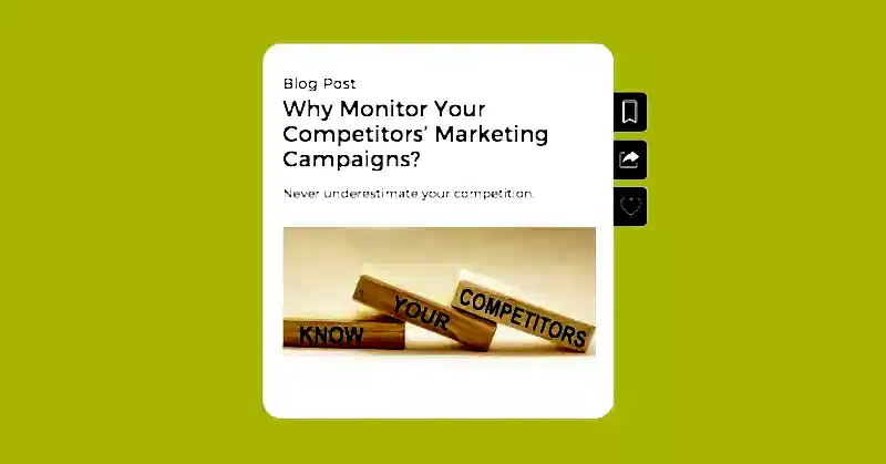 Onya Blog | Why Monitor Your Competitors’ Marketing Campaigns?